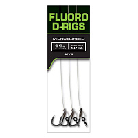 Carp Ready Rigs - Fluoro D-Rig - 6 (x3)