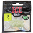 ICE fish - Fluoro korálky