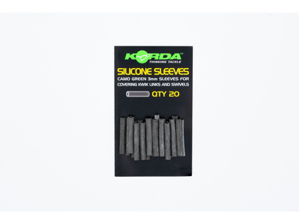 KORDA Silikonový Převlek Silicone Sleeves Weedy Green 20 ks Weedy Green