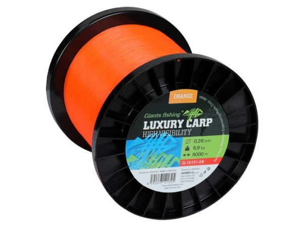Giants fishing Vlasec Luxury Carp High-Visibility Orange 5000m