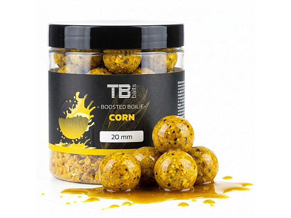 TB Baits Boosterované Boilie Corn 120 g - 20 mm