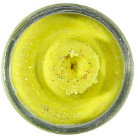 Berkley - Těsto Na Pstruhy Natural Glitter Troutbait Játra - Třpytivá Sluníčkově Žlutá