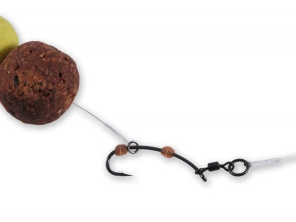 Carp´R´Us Carp´R´Us 360° Stiff Link - Oval Ring & 360° Swivel - 16,5cm, 50lb, 2pcs