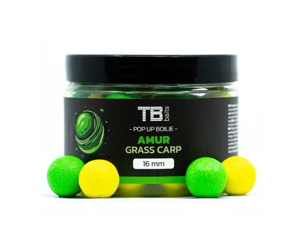 TB baits - Dipované Pop-Up Amur + NHDC 50g 16mm