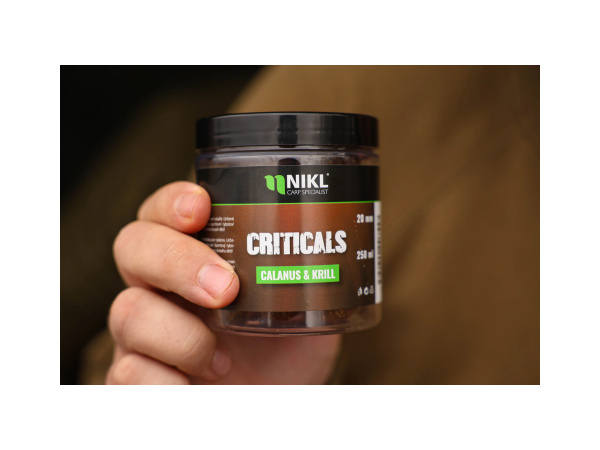 Nikl Criticals boilie Calanus & Krill 250ml