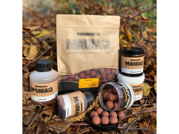 Mikbaits - ManiaQ boilie v dipu 16mm / 250ml