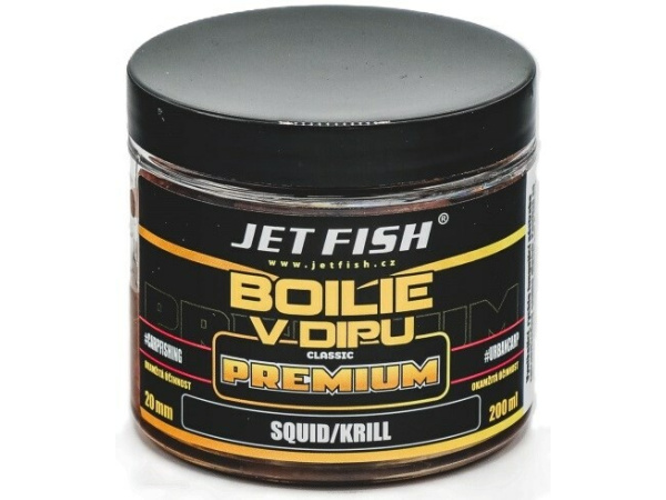 JET FISH - Boilie v dipu PREMIUM CLASSIC 20mm 200ml