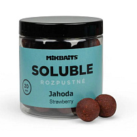 Mikbaits Rozpustné Boilie Soluble Jahoda 250 ml