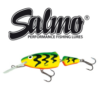 Salmo - Wobler Frisky deep runner 7cm - Green Tiger