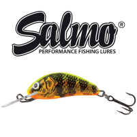 Salmo - Wobler Hornet floating 3,5cm - Gold Fluo Perch 