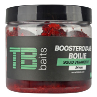TB baits - Boosterované boilie 120g / 24mm - squid strawberry