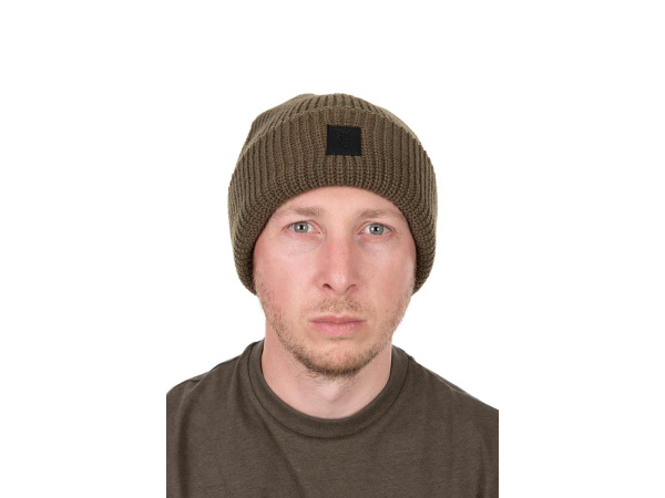 Fox Olive Merino Blend Beanie Hat