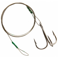 Cormoran - Lanko 7X7 wire leader with loop and treble vel.2 50cm 9kg bal.1ks