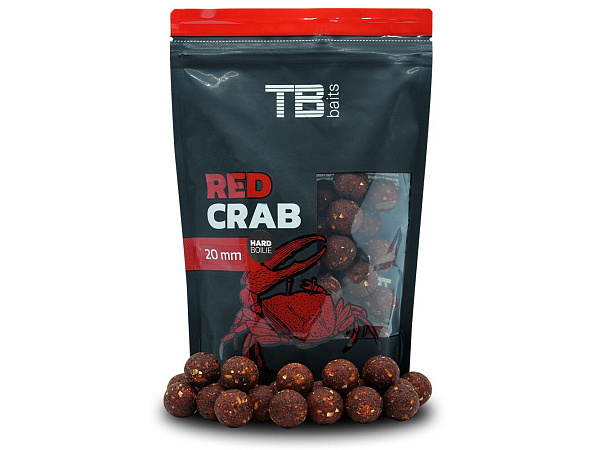 TB Baits - Hard Boilie Red Crab - 1 kg 24 mm