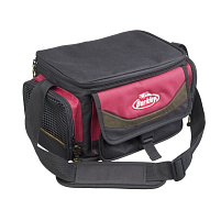 Berkley - Taška SYSTEM BAG 2015 RED-BLACK M (+4krabičky)