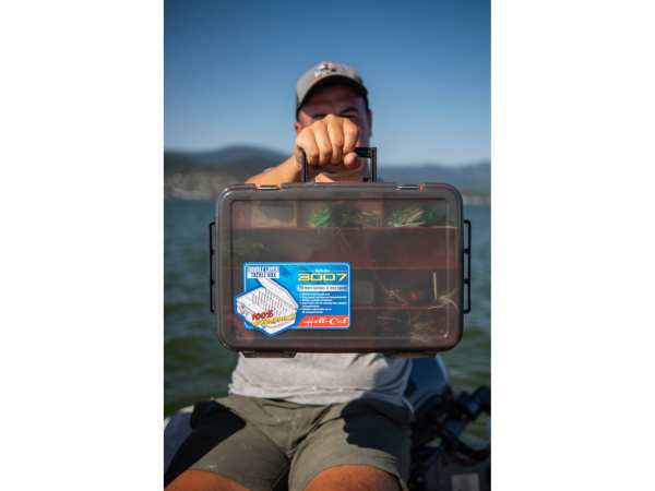 Hell-Cat Kufřík plastový TB Double Layer ( Red-Grey )