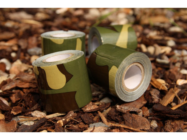 Nikl Textilní camo páska