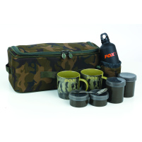 FOX - Pouzdro CAMOLITE s dózami hrnky a lžičkou Brew kit bag