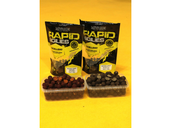Mivardi Rapid Boilies Excellent - Kapří guláš (950g | 20mm)