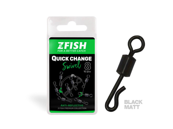 ZFISH - Obratlík Quick Change Swivel Matt