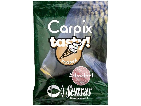 Sensas - Práškový posilovač Carpix Tasty 300g
