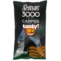 Sensas - Krmítková směs 3000 Carp tasty ORANGE, 1kg