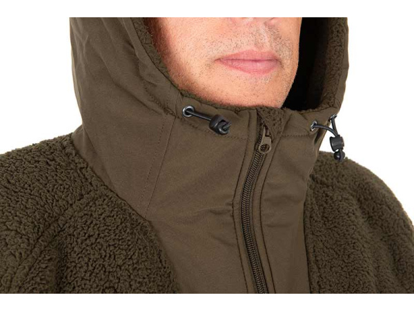 FOX - Bunda Olive Sherpa Hybrid Jacket