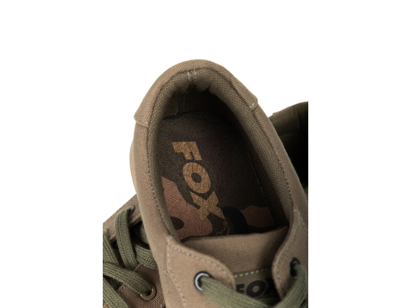 FOX - Boty Khaki Canvas Shoe