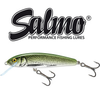 Salmo - Wobler Minnow floating 7cm - Olive Bleak