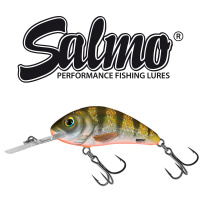 Salmo - Wobler Rattlin hornet Floating 6,5cm - Yellow holographic perch
