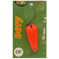 ICE Fish - Plandavka s jednoháčkem DOTY FLUO OF 3g 3cm 