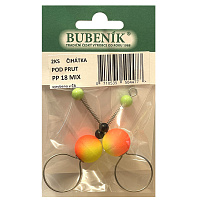Bubeník - Číhátko pod prut 18mm, 2ks barva žlutá,červená Výprodej