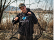 Giants fishing Náhradní síťka na podběrák Deluxe Landing Net Rubber Medium 70x60cm