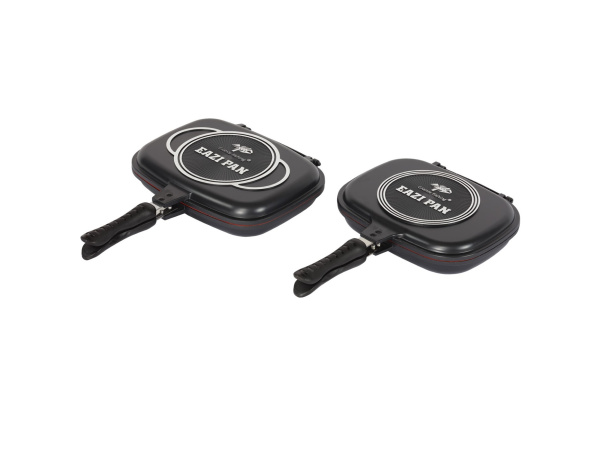Giants fishing Akční set Pánev na vaření Eazi Medium + 2x Talíř Plate Black Large!