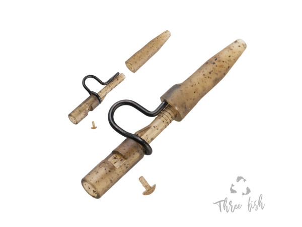 ZFISH Závěsky Heavy Duty Clip Pin & Tail Rubber