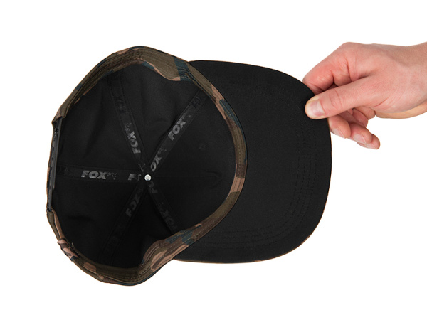 Fox Camo Flat Peak Snapback Cap