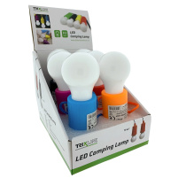 BC - Baterie - Svítilna LED bulb camping lamp - Oranžová