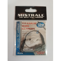 MISTRALL- Lanko Titanium WIRE LEADERS  20cm 11kg 