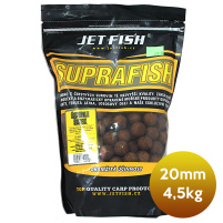 JET FISH - Boilie Supra Fish 20mm 4,5kg - škeble/šnek