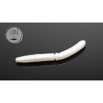 Libra Lures - Nástraha FATTY D´ WORM 65mm / cheese / silver pearl / 10ks