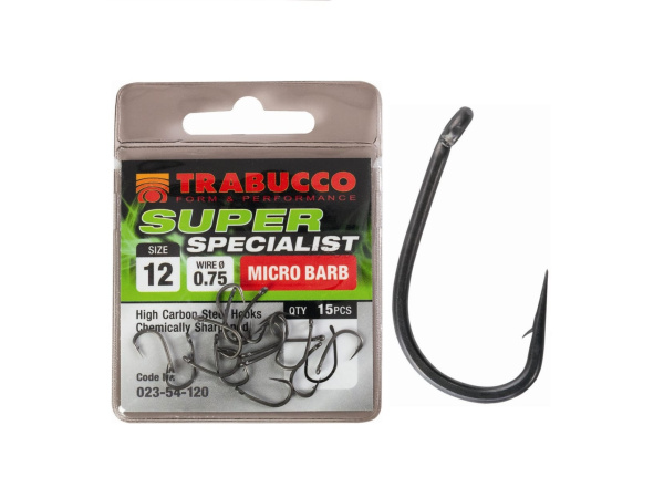 Háčky Trabucco Super Specialist 15ks|vel.12