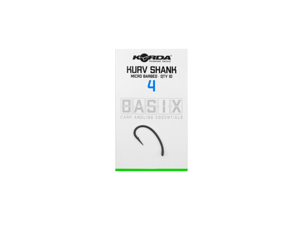 KORDA Háčky Basix Kurv Shank Micro Barbed