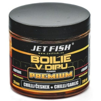 JET FISH - Boilie v dipu PREMIUM CLASSIC 20mm 200ml - Chilli/česnek