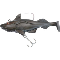 QUANTUM - Nástraha ryba Skrey shad 340g 19,5cm black, jig + 2x ryba - VÝPRODEJ!