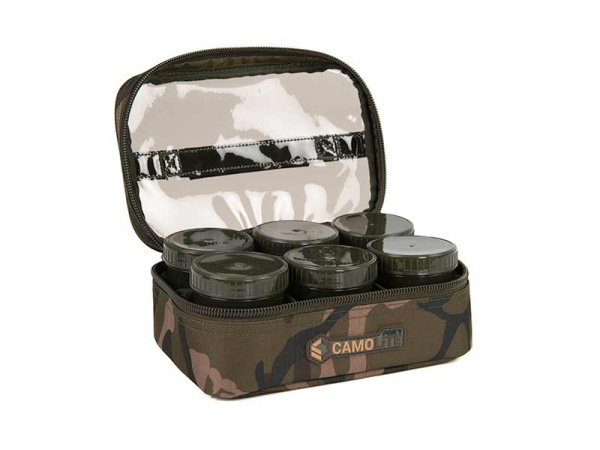 Fox Camolite 8 pot Hookbait Case