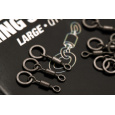 KORDA Obratlík Micro Rig Ring Swivel Large 10 ks