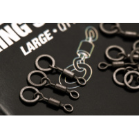KORDA Obratlík Micro Rig Ring Swivel Large 10 ks