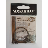 MISTRALL- Lanko WIRE LEADERS 1x7 45cm 25kg