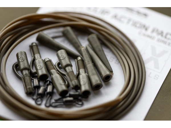 KORDA Montáž Basix Lead Clip Action Pack Camo Green 5 ks 
