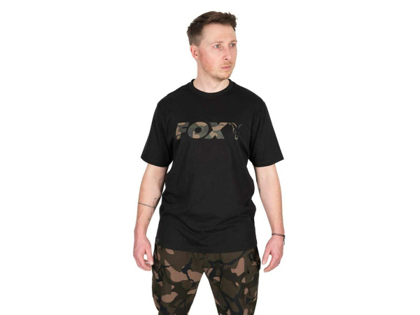 FOX - Tričko Black Camo Logo T-Shirt